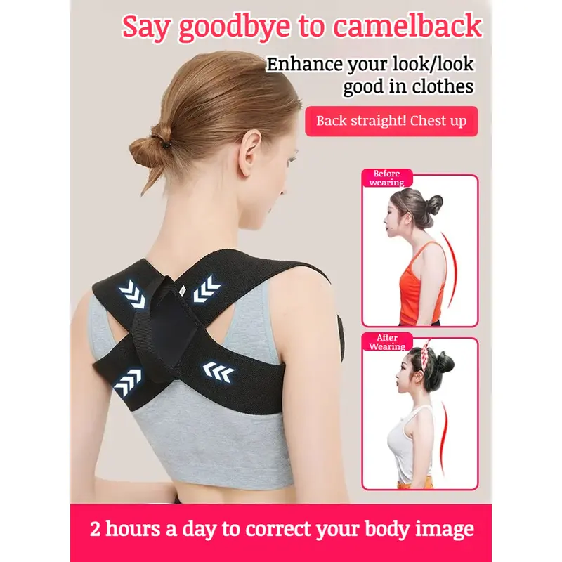 Adult Sitting Hunchback Correction Belt Back Good Enhanced Secret Support 0