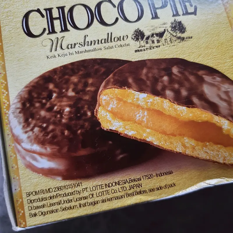 LOTTE CHOCOPIE MARSHMALLOW ISI 6 PCS X 26 GR 8