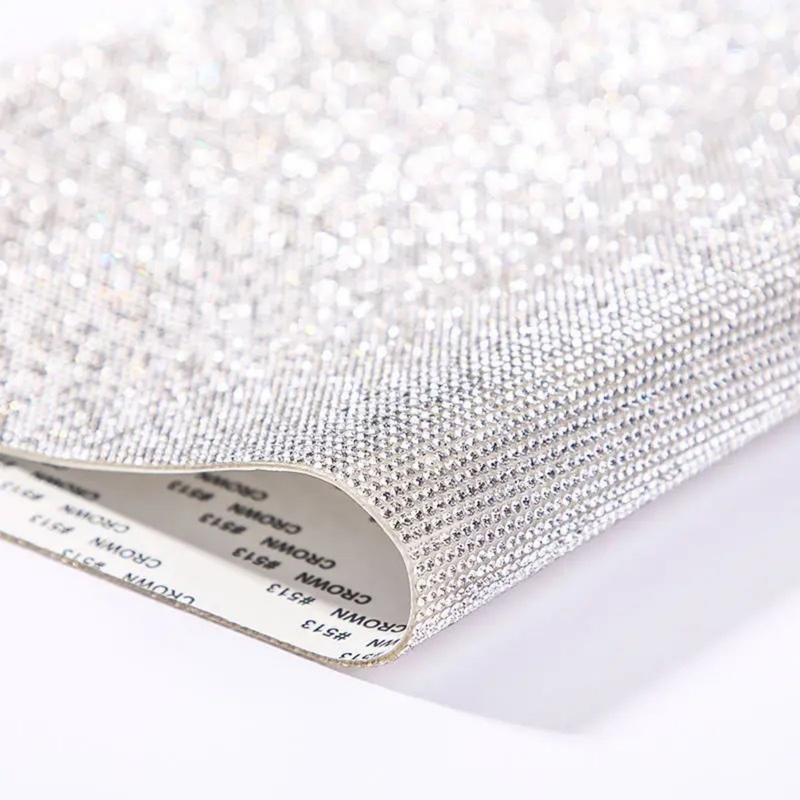 Car Rhinestone Stickers, Crystal Sparkling Diamond Stickers, DIY Diamond Back Adhesive, Cross-border Self-adhesive, Hot Selling Rhinestone Accessories 8