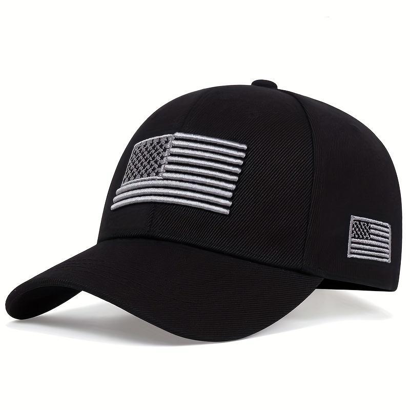 Product Introduction of USA Flag Embroidery Baseball Cap Solid Color Vintage Sun Hat Adjustable Lightweight Dad Hats For Women Men 31