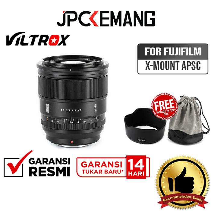 Gambar Viltrox AF 27mm f1.2 Pro XF for Fujifilm X Viltrox 27 mm f/1.2 for Fuji Garansi Resmi dari JPC Kemang Kota Administrasi Jakarta Selatan Tokopedia