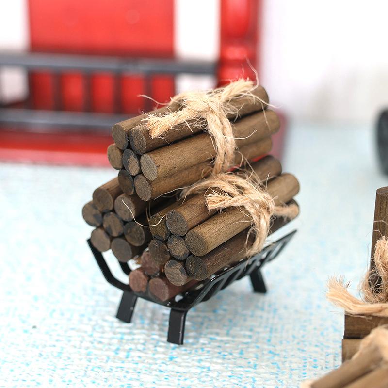 Rak Kayu Api, Untuk Perabot Taman, Hiasan Rumput, Miniatur, - TikTok ...