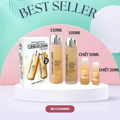 ￼[ Tách Sét] Nước dưỡng tinh chất keo ong phục hồi da CNP Laboratory Propolis Treatment Ampule Essence 100ml /150m