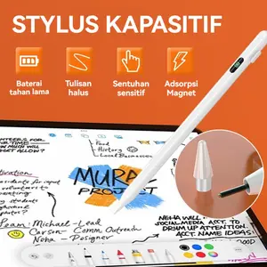 Pena Stylus Universal Khusus untuk Handphone, Tablet Android, iOS, dan Windows – Tersesuaian dengan Layar Sentuh