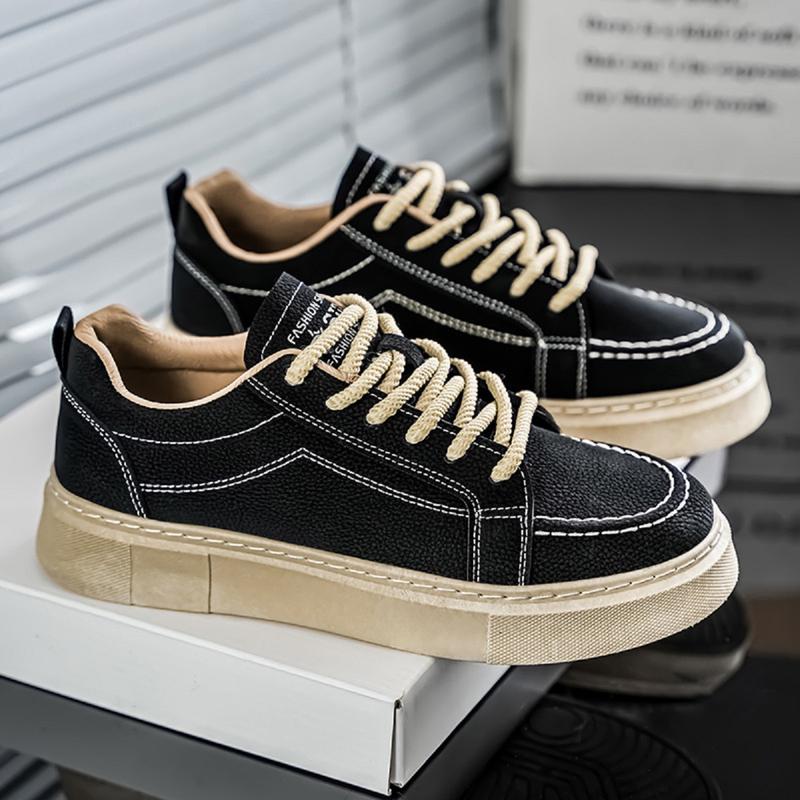 Giày nam - Giày sneaker da PU trẻ trung, cá tính S21 Shoes