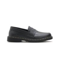 Gambar Sepatu Loafers Pria Casual Guzze Antonio Slip on Docmart Formal Hitam Shoes Flat Sneakers Kerja - hitam, 38 dari Guzze Kab. Garut 4 Tokopedia