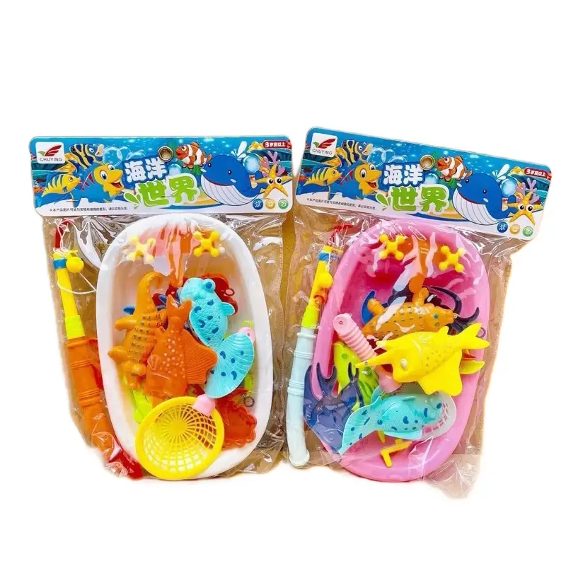 Đồ chơi câu cá cho bé với vỉ câu và rổ phụ kiện - Toy 2