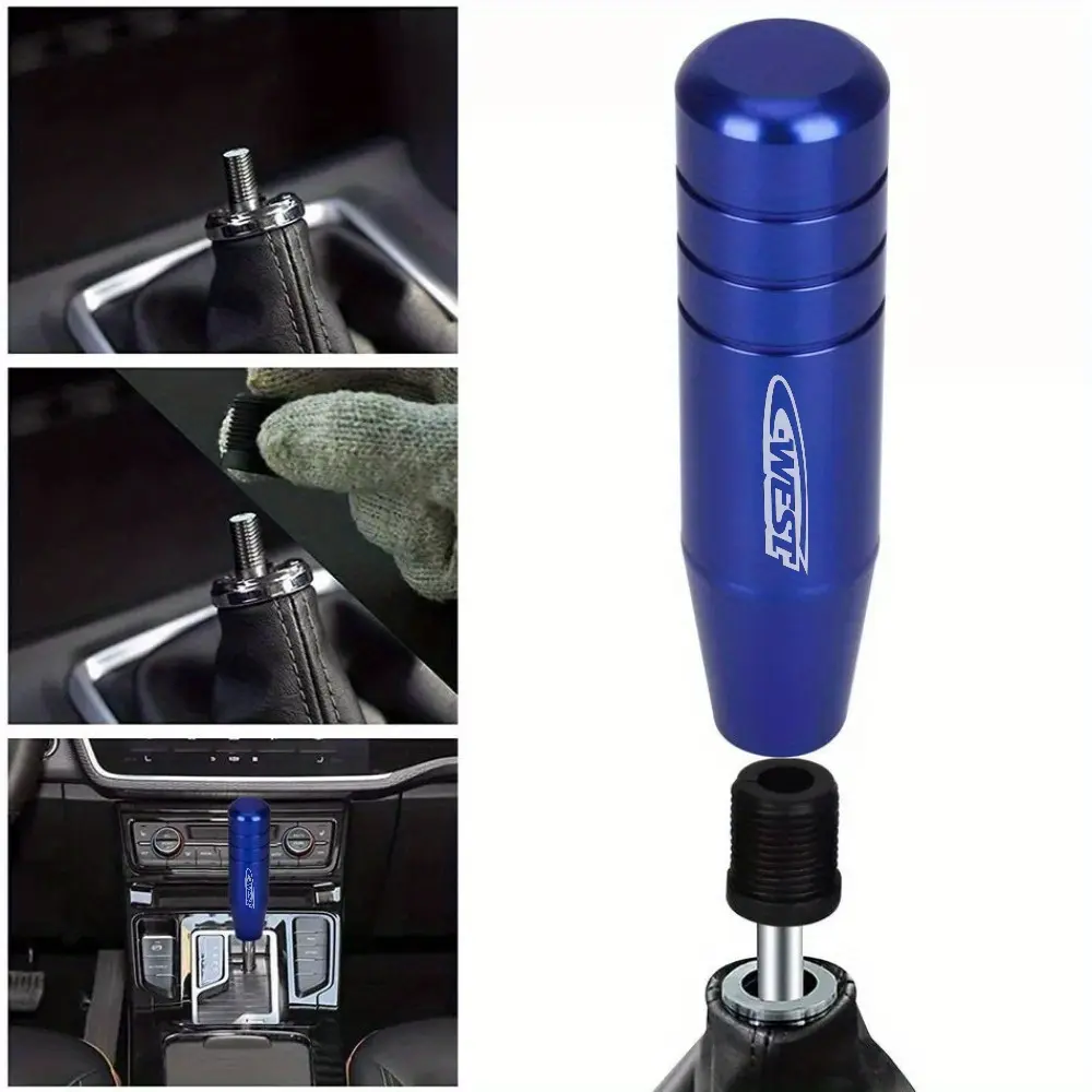 JDM Car Manual Gear Shift Knob Shifter Lever Stick Black 13cm