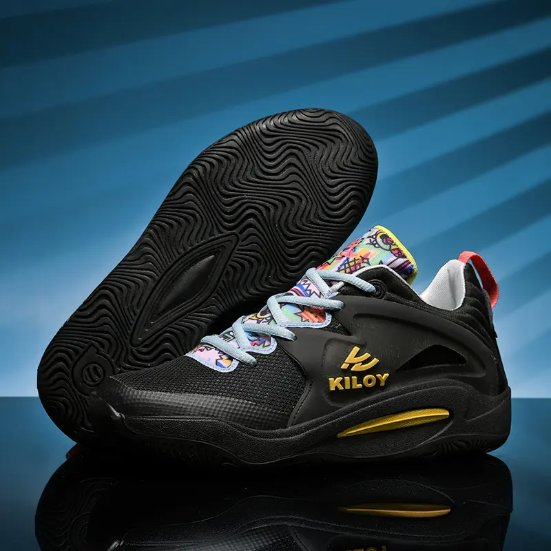 [Friction has sound] KD 15 basketball sneakers summer new basketball shoes rubber wear-resistant anti-slip breathable student sports running shoes