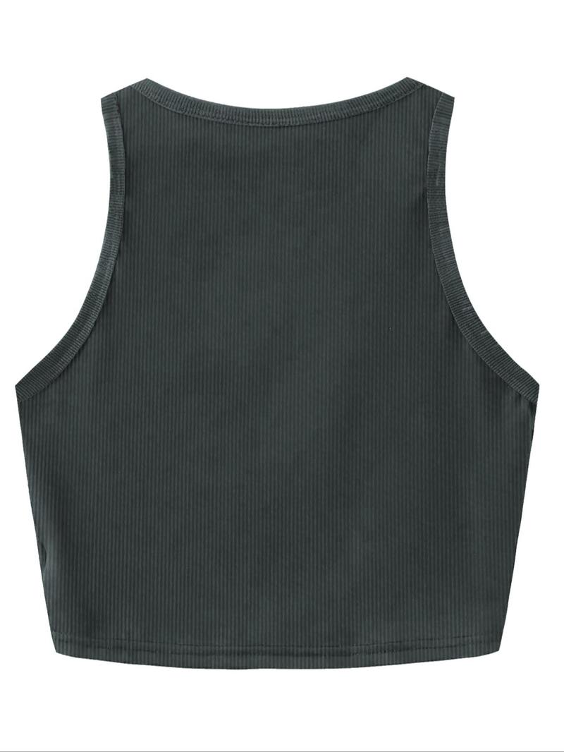 Product Introduction of Women's Animal Print Tank Top, Casual Sleeveless Top for Summer, Ladies Clothes for Daily Wear 2