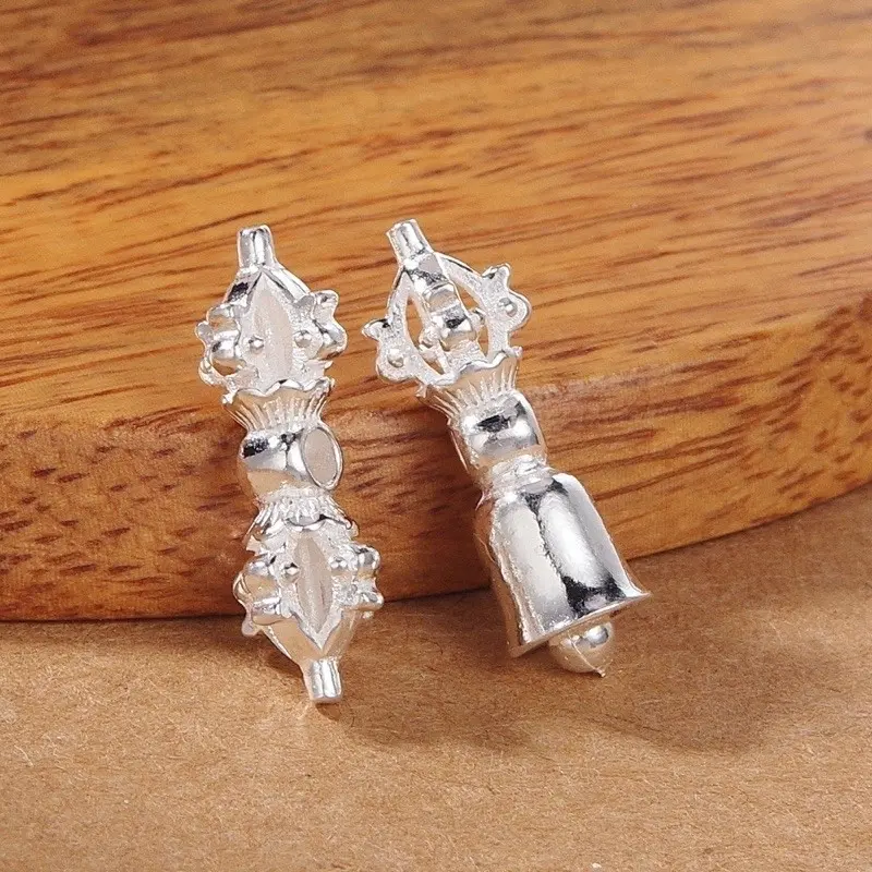 [GIÁ SỈ] Bạc S925: Charm bạc Chùy Kim Cang Cỡ To HTJEWELRY PH110 5