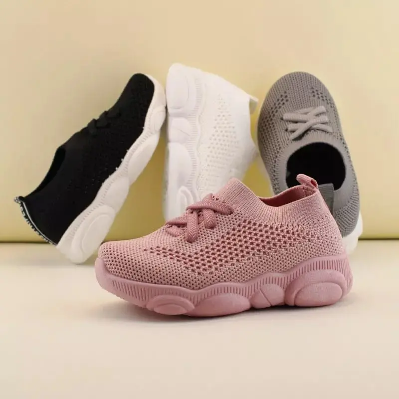 LVR LV0357 Sepatu Slip On Anak Rajut Sepatu Sport Anak Kekinian 7
