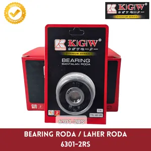 [DUS 10 PCS] BEARING RODA KGW 6301-2RS