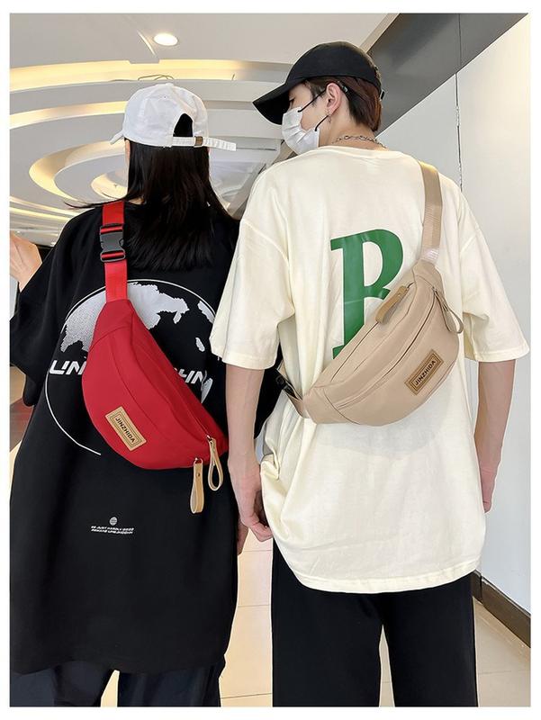 Product Introduction of Pek kipas nilon Jepun untuk lelaki, beg pinggang ringkas Korea Ins, tali pinggang, 4 warna 17