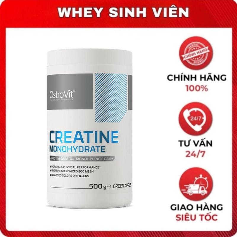 Chính hãng BỘT UỐNG CREATINE - Ostrovit Creatine 500g - BỘT CREATINE MONOHYDRATE