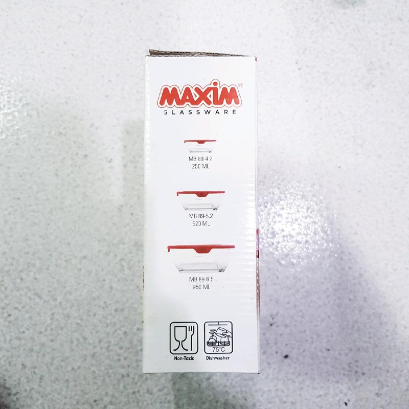 CUCI GUDANG TOPLES KACA GLASSWARE MAXIM 3 SUSUN 1
