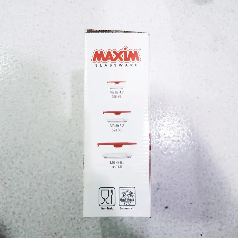 CUCI GUDANG TOPLES KACA GLASSWARE MAXIM 3 SUSUN 1