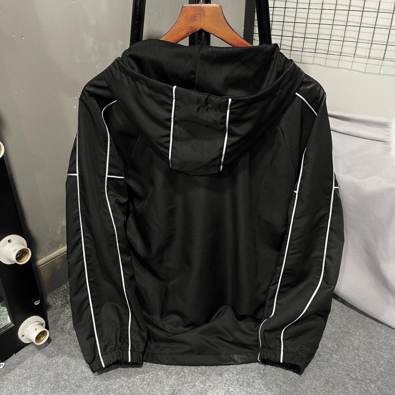 Product Introduction of Áo khoác dù nam nữ 2 lớp lót thun cotton big size 45-95kg Jacket Menswear 34