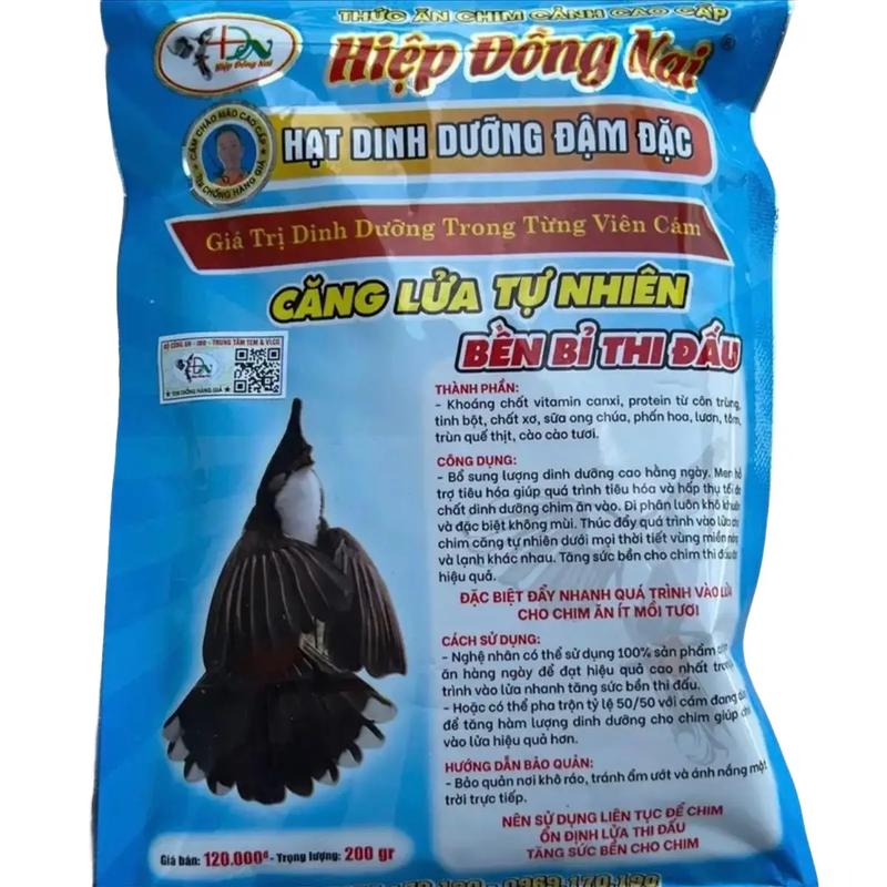 Hạt ĐẬM ĐẶC HIỆP ĐỒNG NAI cho chim chào mào - Thức ăn hỗ trợ căng cơ tự nhiên và tăng sức bền bỉ