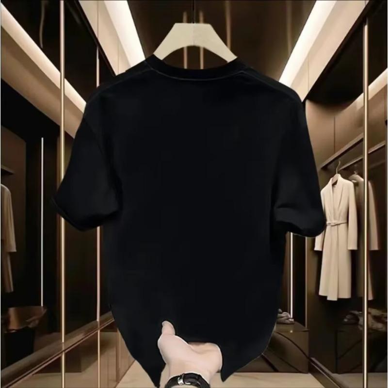 Cute Nezha Original Animation Piece Design Combed T-Shirt Men Retro Loose All-Match Casual Half-Sleeved Men m-3xl 1