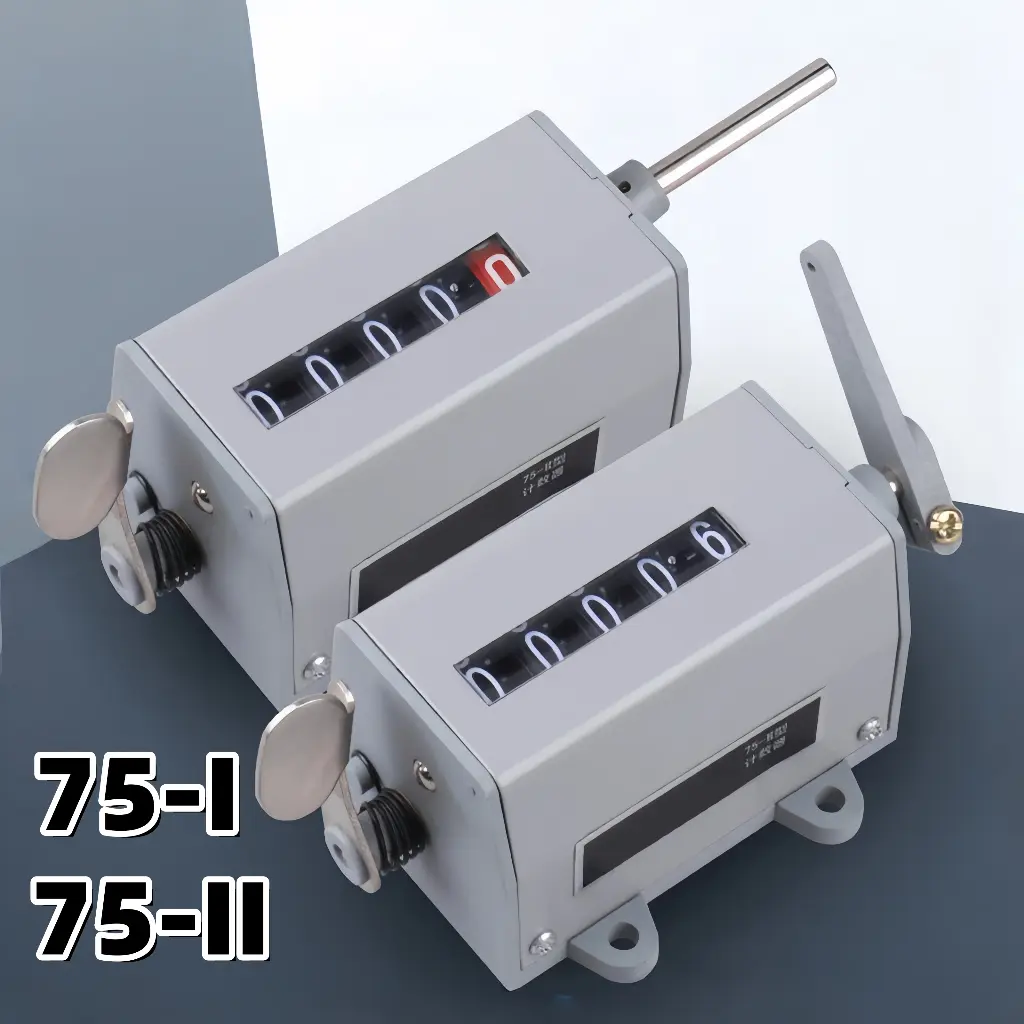 75-I 75-II Rotary Revolution Counter Punch Machine Mechanical Counter ...