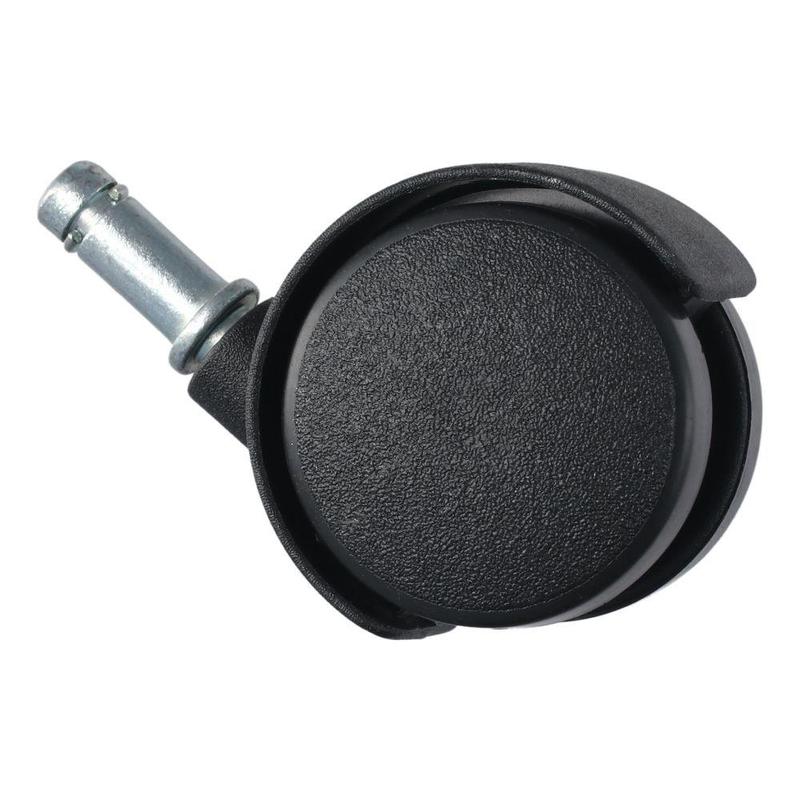 Product Introduction of Portable Nylon Insert Rod 360 Degree Universal Caster PP Furniture Pulley Iron Black 1.5 Inch Swivel Casters Worker 12