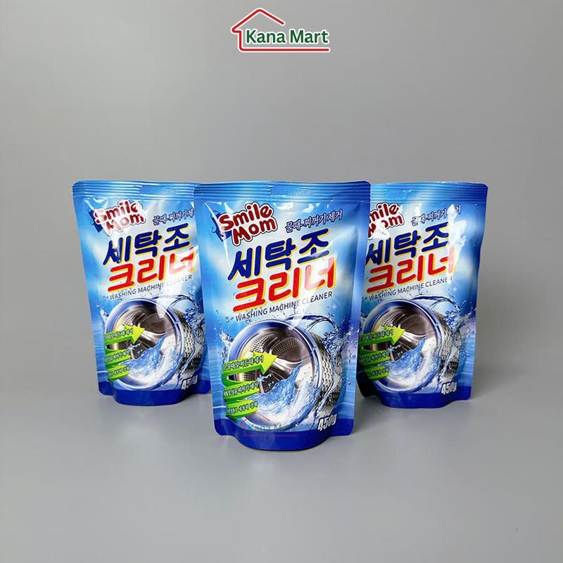 Bột tẩy rửa vệ sinh lồng máy giặt Smile Mom 450g 5