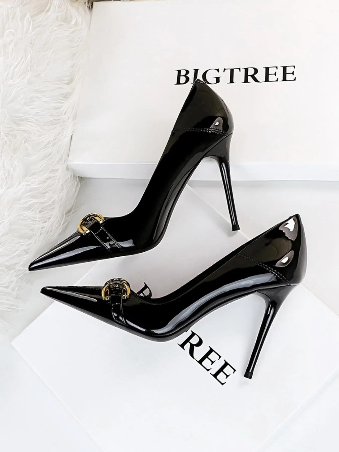 Women's Fashionable Solid Color Stiletto Court Pumps, Elegant Pointed Toe High Heels for Party, Daily Clothing Decor for Women & Girls, Footwear, Shoes
