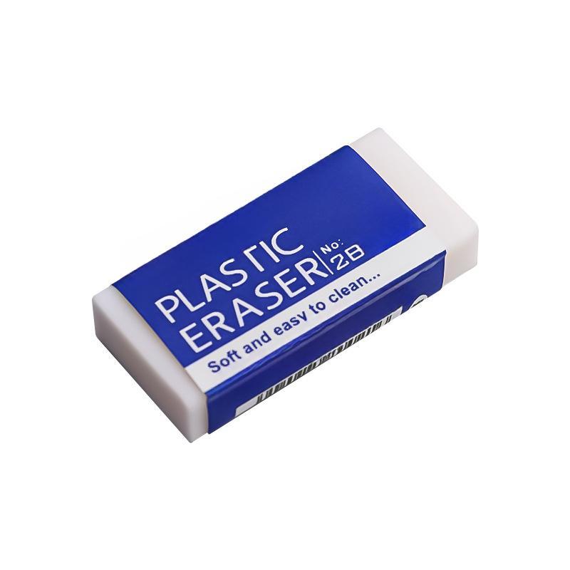 Square 2B Eraser, 1 Count Art Painting Eraser, Student Stationery Eraser For Writing & Drawing 5