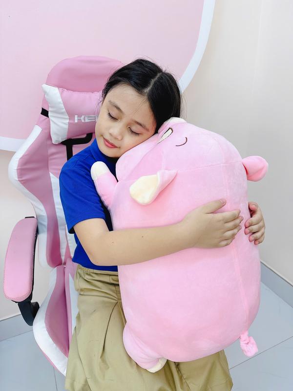 Gấu Heo mắt híp size 60cm - Gấu Bông Thú nhồi bông toy đồ chơi gấu bông Thú Bông Phát Nhạc Voi