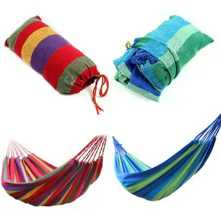 Hammock Colorful Kasur Gantung Ayunan Tempat Tidur Camping Single Series Outdoor 5