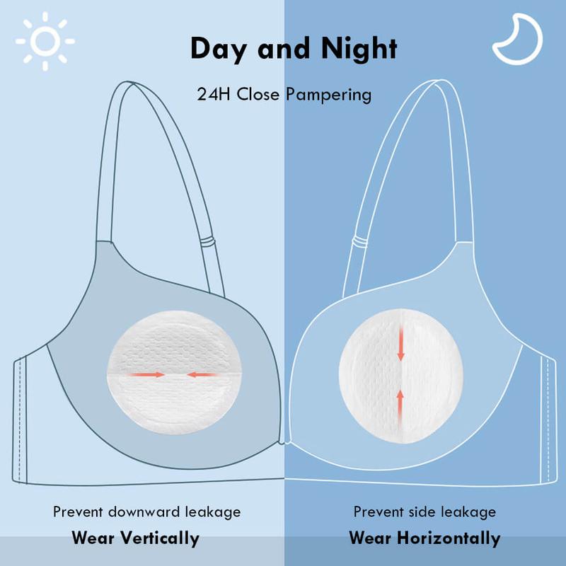 Product Introduction of Disposable Breast Pads, 100pcs/set Soft & Breathable Breast Pads, Breastfeeding Essentials for Moms, Nursing Pads for Women 6