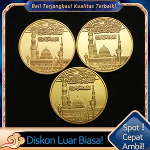 Coin Gold Plated Muhammad