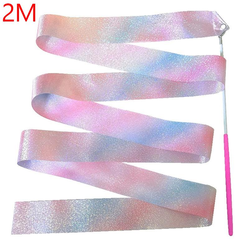 Product Introduction of Sparkling Star Style Gymnastics Ribbon, 2 Meters, 4 Meters, Ribbon, Dance Ribbon 30