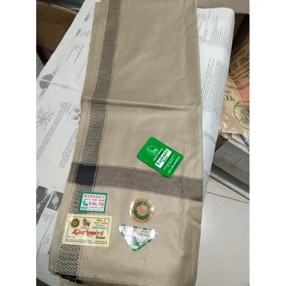 syal sorban kashmiri india original berkualitas
