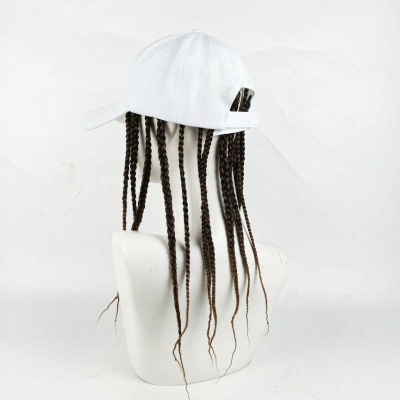 Mũ Tóc Giả, Phong Cách Dreadlocks, Tích Hợp, Thời Trang Nữ, Thích Hợp Cho Mùa Hè, Phong Cách Hip Hop, Tóc Giả Bện, Dành Cho Nam Giới, Treo Đầu, Thành Phẩm, Có Thể Đeo Tóc Đuôi Ngựa, 00 2