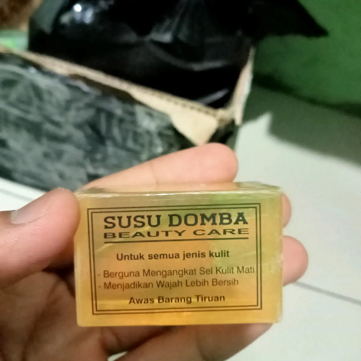( 4 Pcs ) Sabun Susu Domba Ori - Sabun Cream Susu Domba