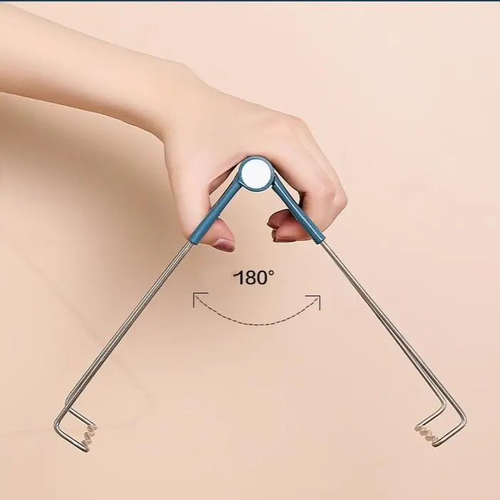Bộ 3 dụng cụ gắp nóng nhà bếp, bộ 2 kẹp + găng tay gắp chén dĩa, nhấc nồi cách nhiệt, chống nóng, chống phỏng tay an toàn tiện dụng 7