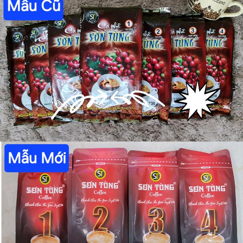 Cà phê bột pha phin Sơn Tùng 1, 2, 3, 4. Gói 500gr