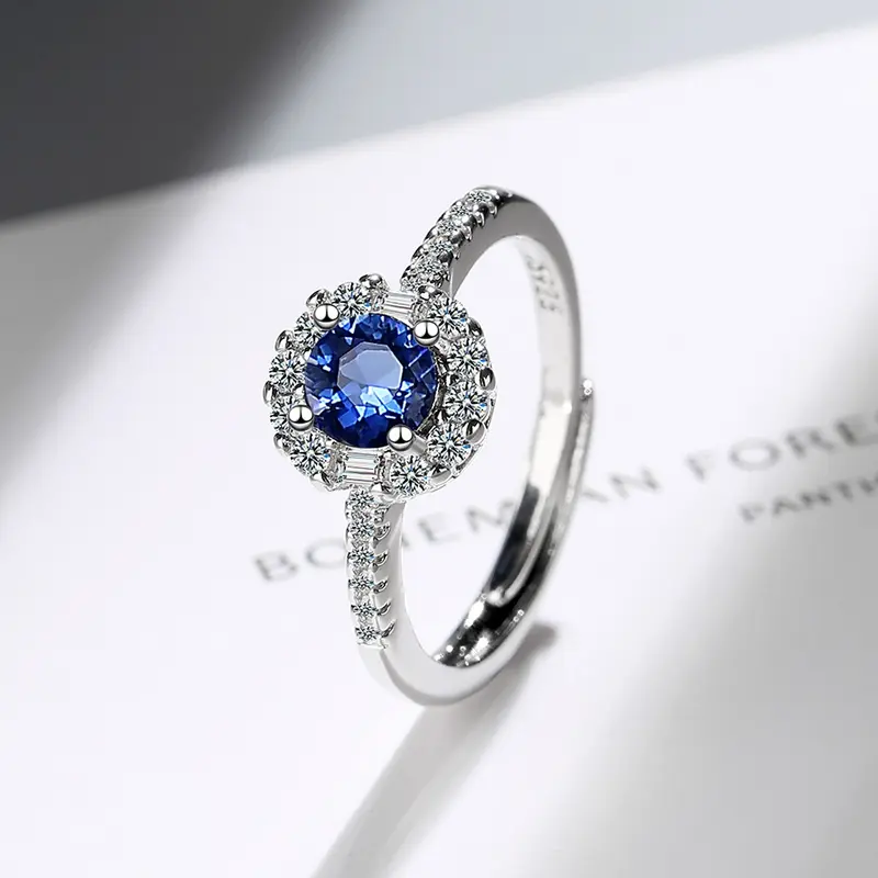 cincin titanium model korea biru 3