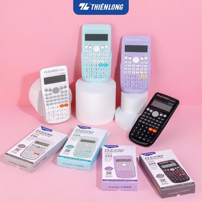 Máy tính khoa học Thiên Long Flexio Fx509VN - Có hơn 240 tính năng