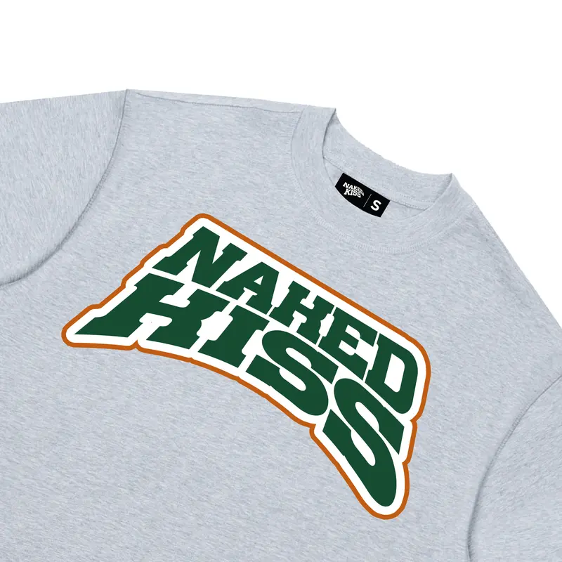 Áo thun NakedKiss GRAY-GREEN NKS Skeleton - Regular Fit - NAKEDKISS TSHIRT 4