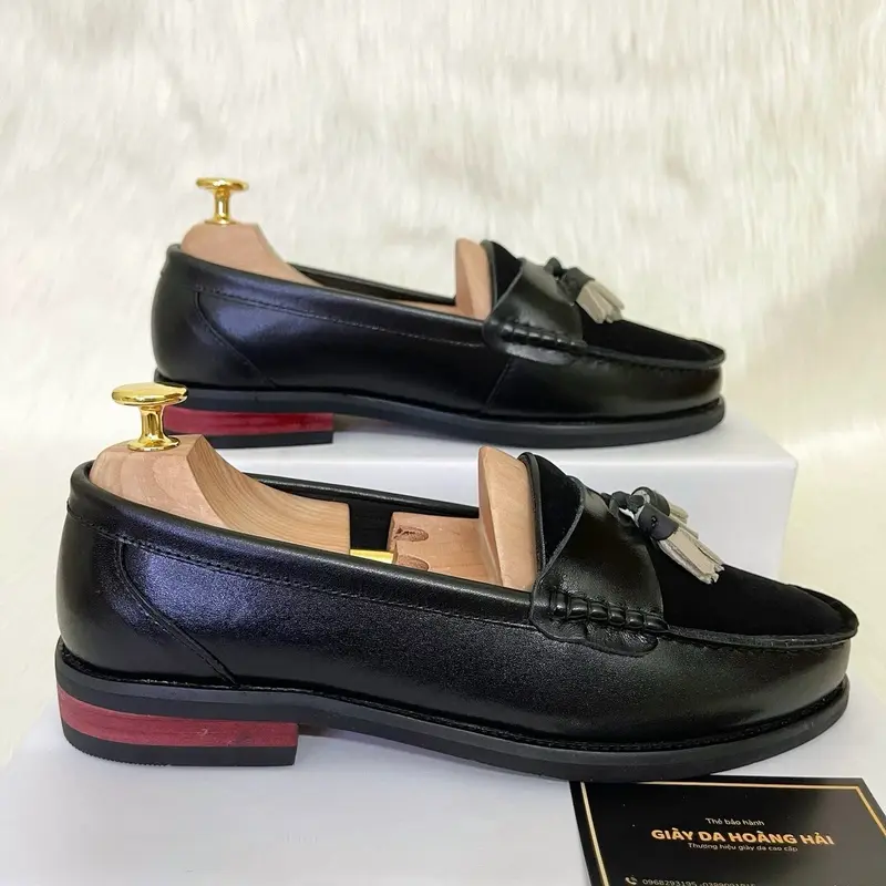 [Mã T11] Giày dio da bò Nappa nhập khẩu cao cấp Shoes Nam Đế Bằng 7