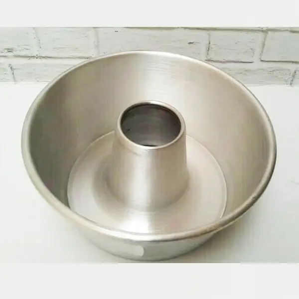 Loyang Kue Bulat Tulban Pizza Ulir Cake Pie Hati Chiffon aluminium marmer bulat press brownies ulang tahun Cetakan Kitchenware 5