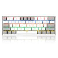 Gambar Redragon Mechanical Gaming Keyboard 60% WHITE GREY RAINBOW FIZZ-K617-R - WHITE GREY dari Redragon Indonesia Kota Administrasi Jakarta Utara 2 Tokopedia