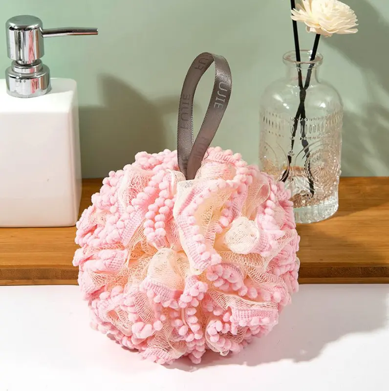 Sponge Mandi Besar / Shower Puff / Sponge Busa Bagus /Spons Mandi Pengangkat Daki Sponge Busa Bagus Bulat 7