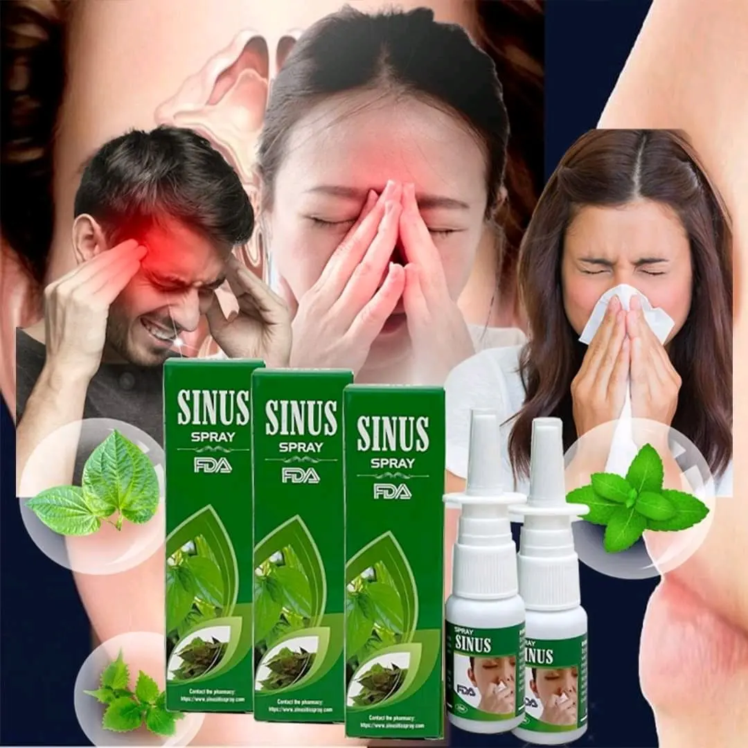 Sinus Spray ( สเปรย์ ไซนัส ) ไซนัสอักเสบ, โพรงจมูกอักเสบ จาก ภูมิแพ้, อาการคัดจมูก, มีน้ำมูก