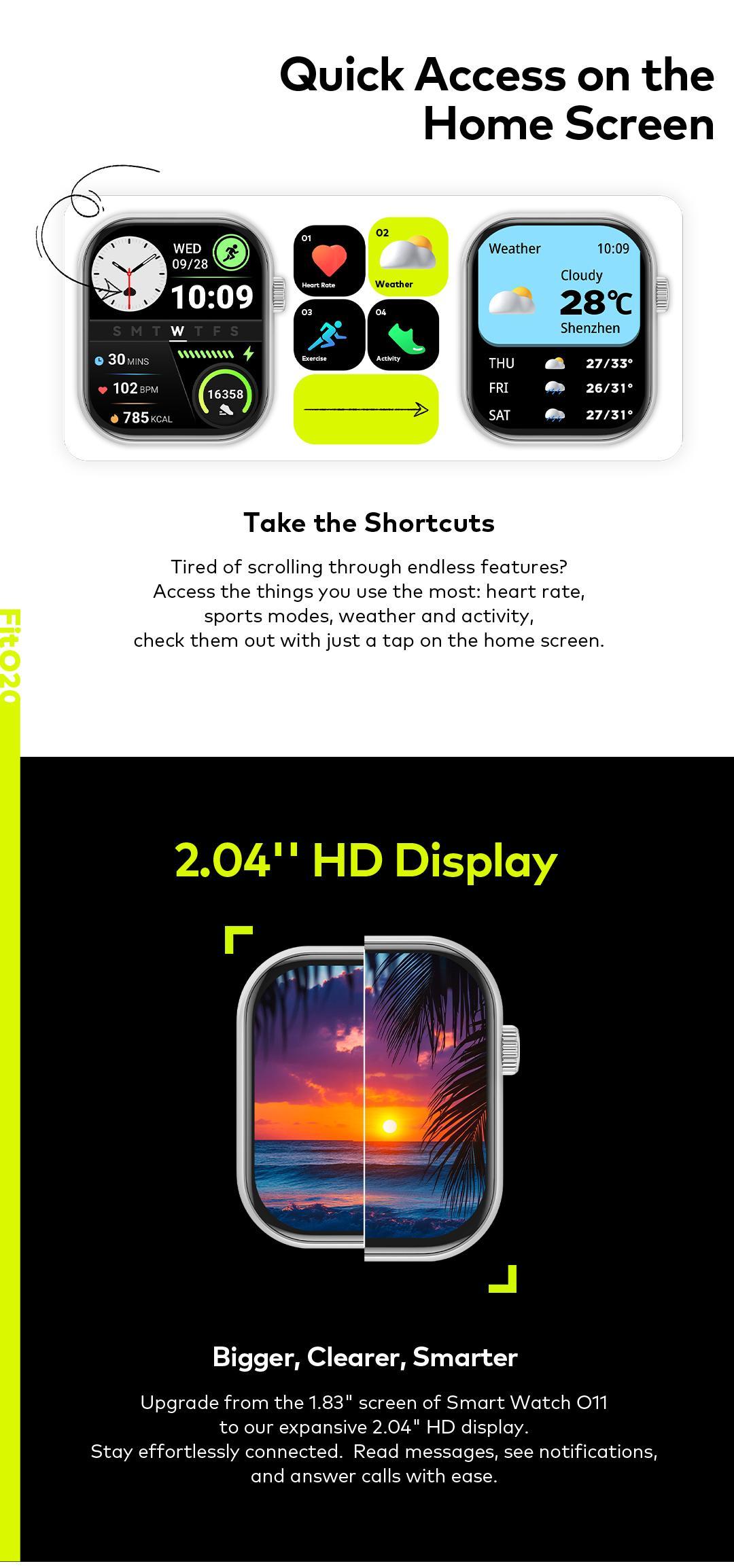 [Exclusive arnoldleonard0508 +Free Strap] itel Smart Watch ISW-O20 AI Watch Face | Pemantau Kesehatan 24 Jam | Panggilan BT | Layar HD 2.04" | Tahan Air IP68