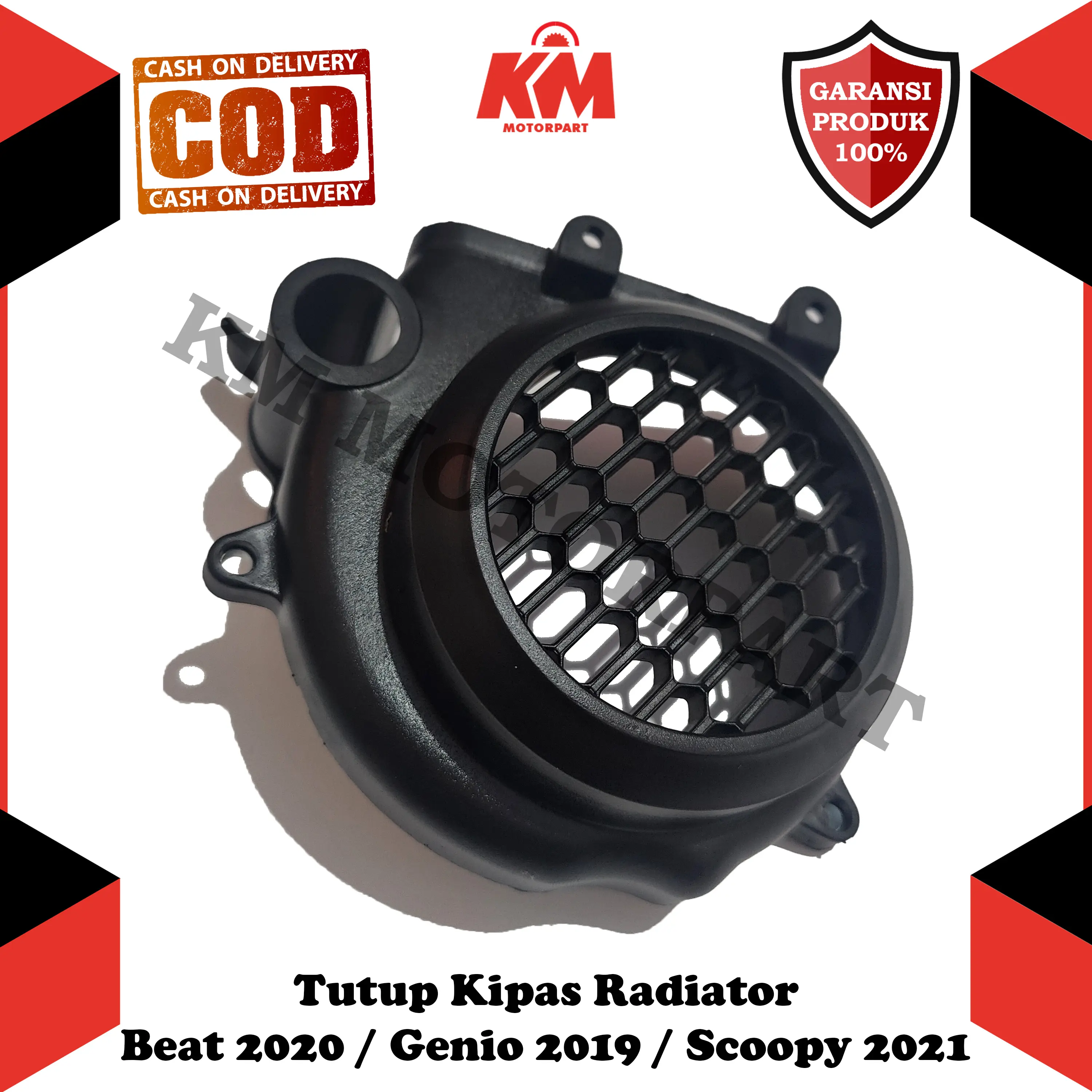 Cover Tutup Kipas Radiator Beat 2020 - 2023 Genio 2019 - 2020 Scoopy ...