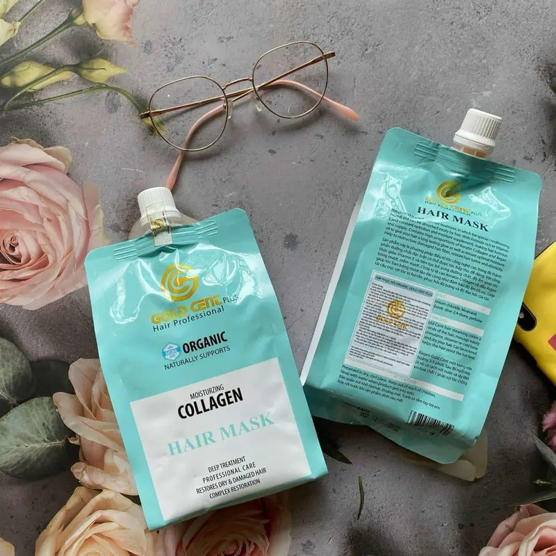 Hấp Phục Hồi Tóc Hư Tổn ORGANIC GOLD CENT PLUS Women 2